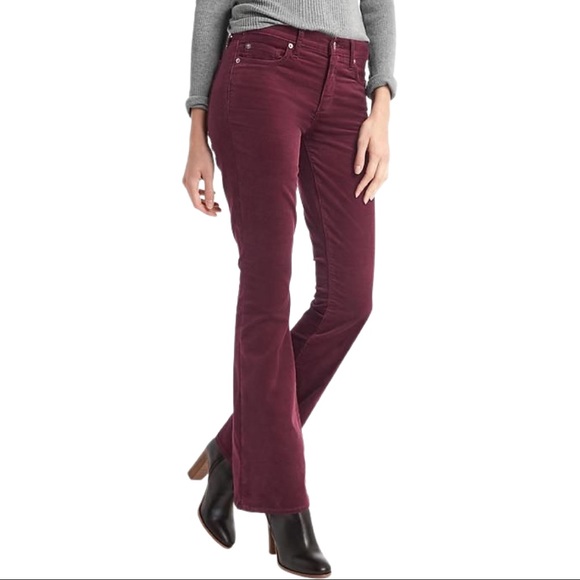 A&F Velvet Stretch Flare Leg Jeans - Picture 6 of 9